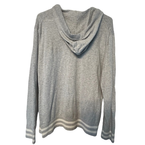 Banana Republic Gray Hooded lightweight Sweater - Picture 3 of 6
